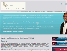 Tablet Screenshot of cmeuk.com